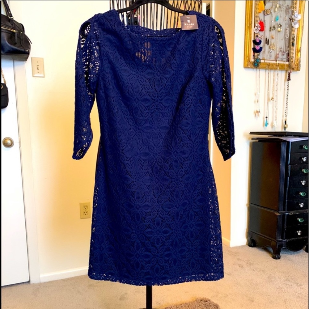 Kaari blue dress